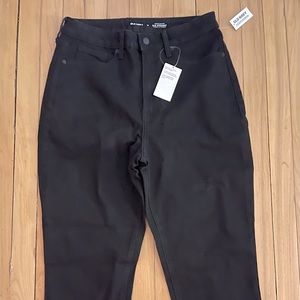 Black Straight Jeans